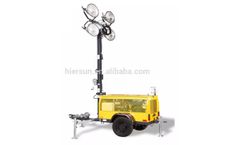 Atlas Copco - Model QLB 02 - Trailer Mounted Flexible Plug And Light Tower