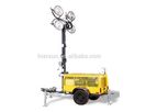Atlas Copco - Model QLB 02 - Trailer Mounted Flexible Plug And Light Tower