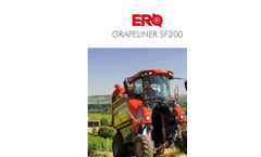 ERO Grapeliner - Model SF200 - Grape Harvester Brochure