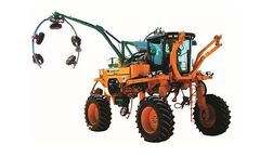 Vineyard Harvester Tractor Mounted 3 Row Spray System