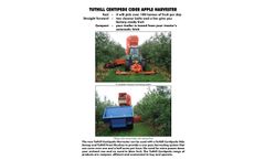 Tuthill Centipede Cider Apple Harvester - Brochure