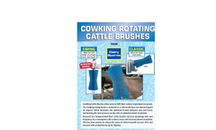 CowKing - Rotating Cattle Brushes Brochure