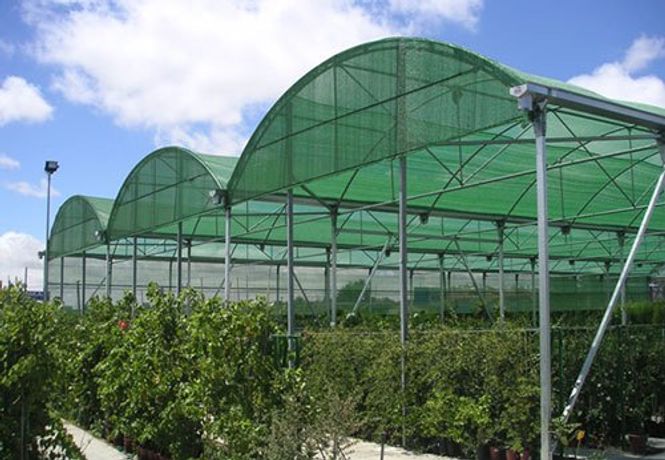 ININSA - Model P-8 - Curved Roof Multi-span Shading Structure