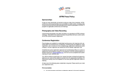 AFPM Press Policy Brochure