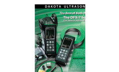 	Model DFX-7 - Flaw Detector & Thickness Gauge Brochure
