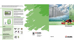Ulma - Model 8,50 and 9,50 - Tunnel Greenhouses Brochure