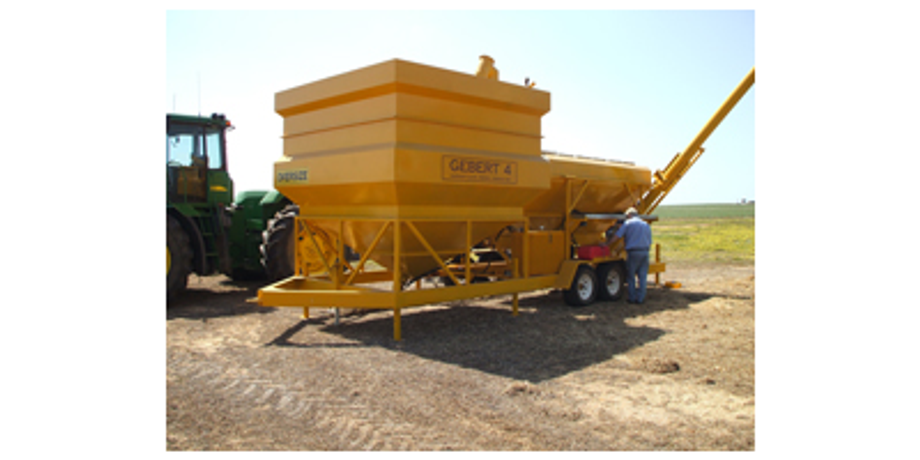 GEBERT - Model 4 - Mobile Agricultural Grain Cleaning Screening and Scalping Machinery