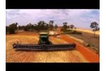 MidWest Durus Premium 60` (18m) on a John Deere S690 Part 1 Video