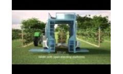 Air Jet Berry Harvester Kokan 500s - 3D AnimationVideo