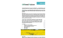 OilSeed Raiser - Brochure