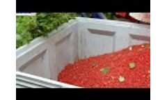 Self-Propelled Berry Harvester OSKAR - Video
