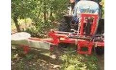 Herbicide Sprayer Boom for Tree Orchards TELMA - JAGODA JPS - Video