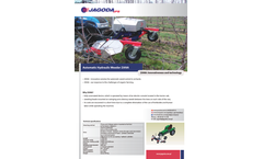 Catalog of Auto weeding machine for Orchards ZANA