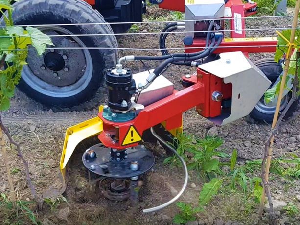 JAGODA JPS - Model LUCY - Automatic inter-row Weeder for orchards