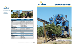 Oxbo - Model 8000 - Blueberry Harvester Brochure