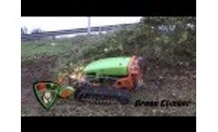 Green Climber - Trattore Radiocomandato Con Trincia Awesome Remote Controlled Tractor Video