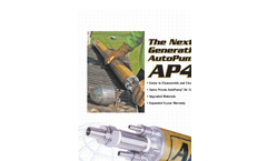 AutoPump - Model AP4+ - Landfill and Remediation Pumping - Brochrue