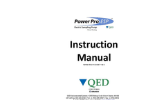 Power Pro ESP - Portable Electric Groundwater Sampling Pump - Manual