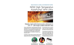 AutoPump - Model AP4 Ultra - High Temperature Specialty Pump - Datasheet