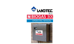 Landtec - Model BIOGAS 3000 - Fixed Gas Analyzer - Manual