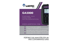 Landtec - Model GA5000 - Portable Gas Analyzer - Brochure