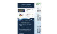 EarthSoft EQuIS Enterprise Data Sheet  2012
