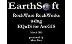 EQuIS for ArcGIS and RockWorks