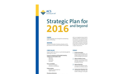 ACS - Strategic Plan for 2016 - Brochure