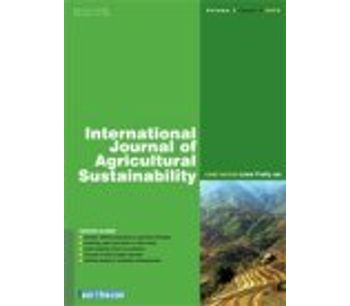 The International Journal of Agricultural Sustainability