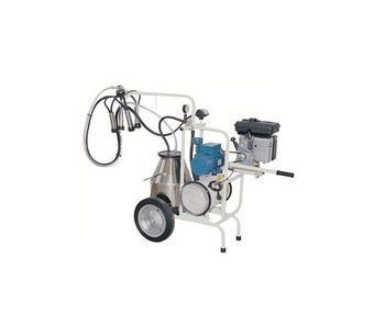 Tecnosac - Model T1 MS - Two Engines Trolley Milking Machines