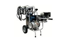 Tecnosac - Model T2 MS - Two Engines Trolley Milking Machines