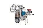 Tecnosac - Model TD MS Series - Two Engines Trolley Milking Machines