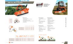 Tierre - Model MINI TCL REVO SUPER - Offset Side Tractor Flail Mower- Brochure