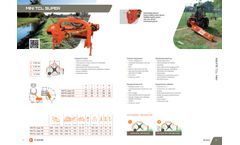 Tierre - Model MINI TCL Super - Offset Side Tractor Flail Mower- Brochure