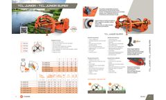 Tierre - Model TCL JUNIOR-SUPER - Offset Side Tractor Flail Mower - Brochure