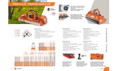 Tierre Tigra - Model Plus-Plus - Revers Flail Shredder for Tractor- Brochure