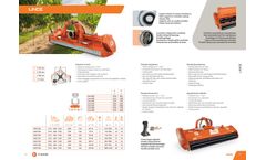 Tierre Lince - Flail Shredder for Tractor - Brochure