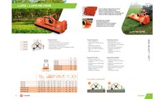 Tierre - Model LUPO - Revers Grass Cutter Flail Mowers for Tractor - Brochure
