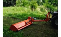 Tierre - Model MINI TCL Super - Offset Side Tractor Flail Mower