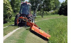 Tierre - Model TCL JUNIOR-SUPER - Offset Side Tractor Flail Mower