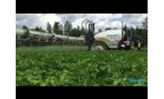 Avenger AirSpray in potato field -Video