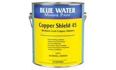 Copper Shield - Model 45 - Antifouling Protection Paint Against Barnacles, Algae and Hydroids