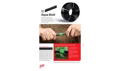 STF - Model Aqua Bold - Drip Irrigation Pipe - Brochure
