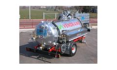 Vendrame - Model 5 Ton - High Pressure Cleaning Combined Tank Trailer