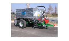 Model 6 Ton - High Pressure Cleaning Combined SideTank Trailer
