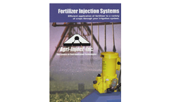Verdegaal - Fertilizer Injection System Brochure
