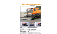 Tucker-Terra / Sno-Cat - Model 1643RE - Over-Snow Vehicle Brochure