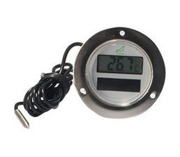 QualityWell - Model DST200 series - Flange Mounting Solar Digital Thermometer