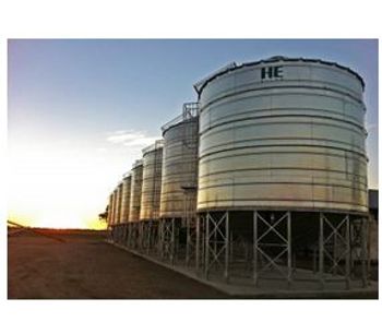 HE - Model 500T - Cone Elevated Silos
