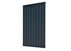 DNsolar - Black Anodized Flat Plate Collector